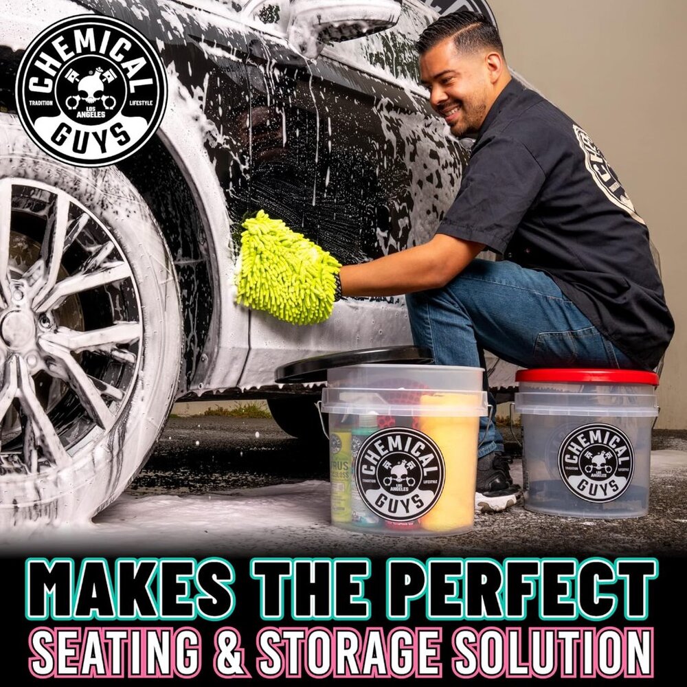 Best Two Car Wash Bucket Kit to Wash & Dry 11 Items Including 3 16 oz. Chemicals - Picture 7 of 12